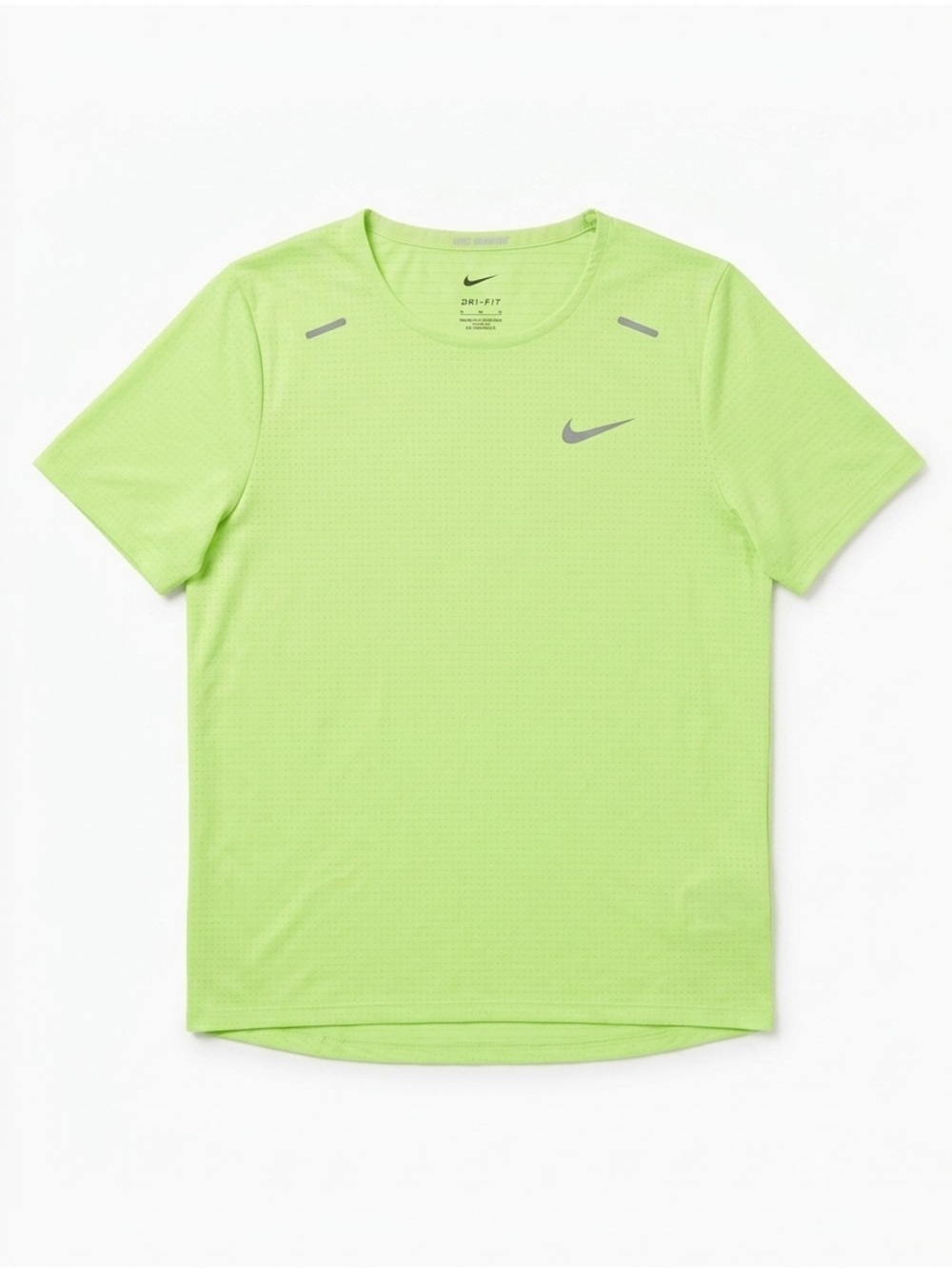 Nike Men's Dri-FIT Rise 365 Top Medium Volt Green